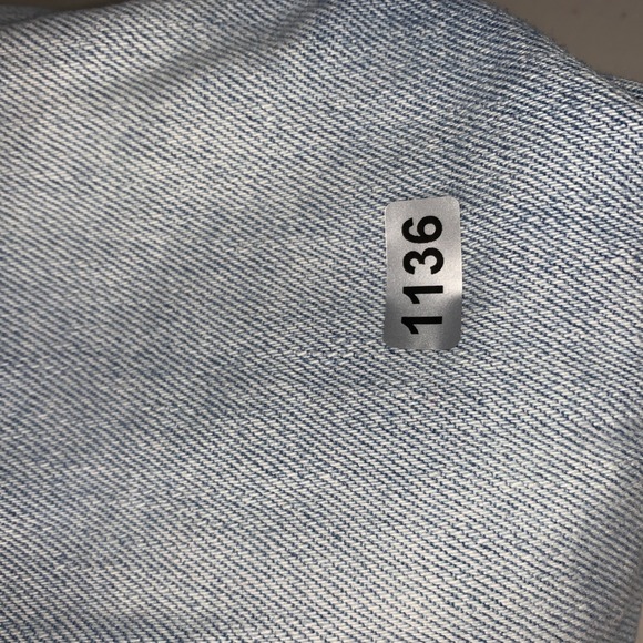 H&M Skinny Coupe Moulante Jeans Light Wash Distressed Denim Mens 32x32 Casual - Picture 9 of 9